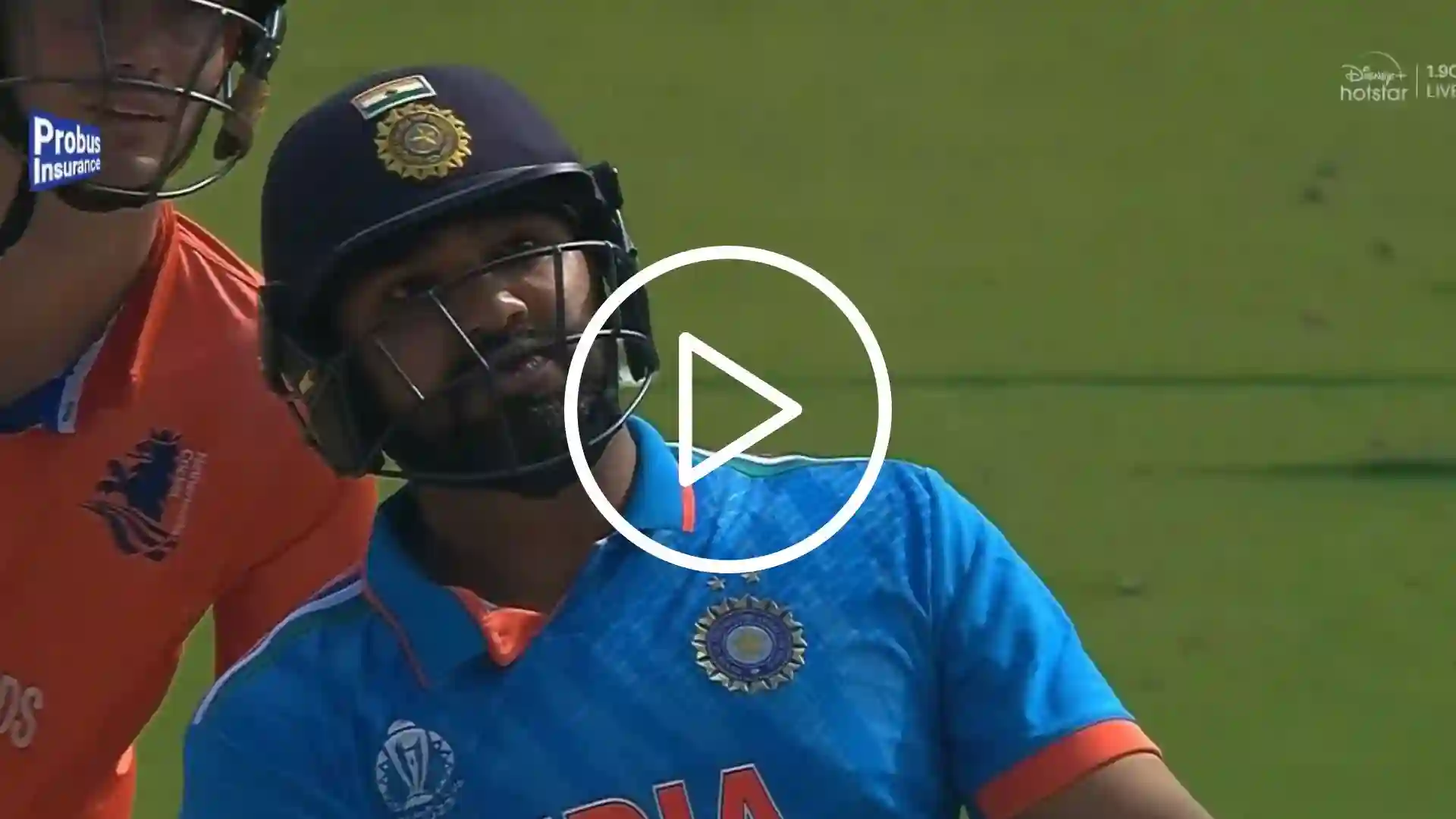 [Watch] Rohit Sharma's Sizzling Fifty 'Stuns' Netherlands In Bengaluru